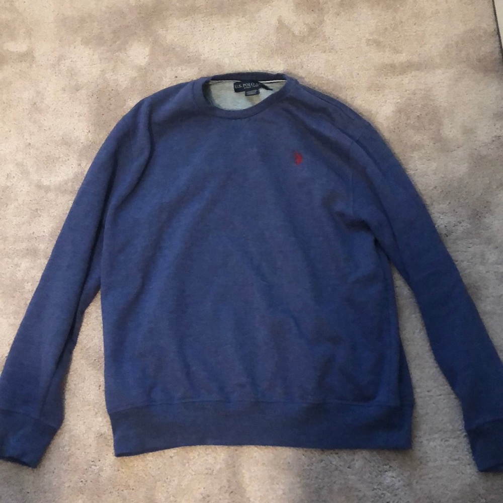 Polo crew neck sweatshirt
